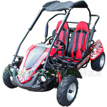 Free Shipping! GK-M13 200cc Middle Size Go Kart with Automatic Transmission w/Reverse, Big 16" Wheels, LED Headlight!