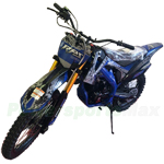 DB-W031 New 250cc Off Road Dirt Bike with 5-speed Manual Transmission and Electric/kick Start! Big 21"/18" Wheels!