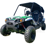 Free Shipping! UV-M14 300cc 4 Seats EFI Utility Vehicle w/CVT Automatic w/Reverse! Big 22" Wheels!