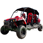 Free Shipping! UV-M19 200 4-Seat Utility Vehicle w/CVT Automatic w/Reverse! Big 22" Wheels!