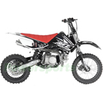 DB-G013 125cc Dirt Bike with Automatic Transmission, Kick Start, Big 14"/12" Tires!