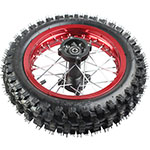 12" Rear Wheel Rim Tire Assembly for 110cc 125cc 140cc 150cc 160cc Dirt Bikes