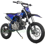 X-PRO X28 110cc Dirt Bike with Semi-Automatic Transmission, Kick Start, Big 14"/12" Tires! Cradle Type Steel Tube Frame! Zongshen Brand Engine!