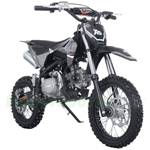 X-PRO X26 125cc Dirt Bike with 4-Speed Manual Transmission, Kick Start, Big 14"/12" Tires! Zongshen Brand Engine!