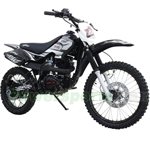 X-PRO Hawk 150cc Dirt Bike with 5-Speed Manual Transmission and Kick Start! 19"/16" Wheels!